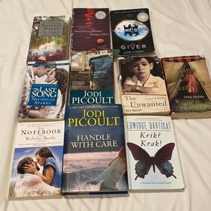 Nicholas Sparks & Jodi Picoult Books